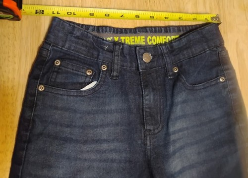 Lee Extreme Comfort Slim Fit Jeans Youth Size 10 Blue Stretch Denim Used - Picture 2 of 6