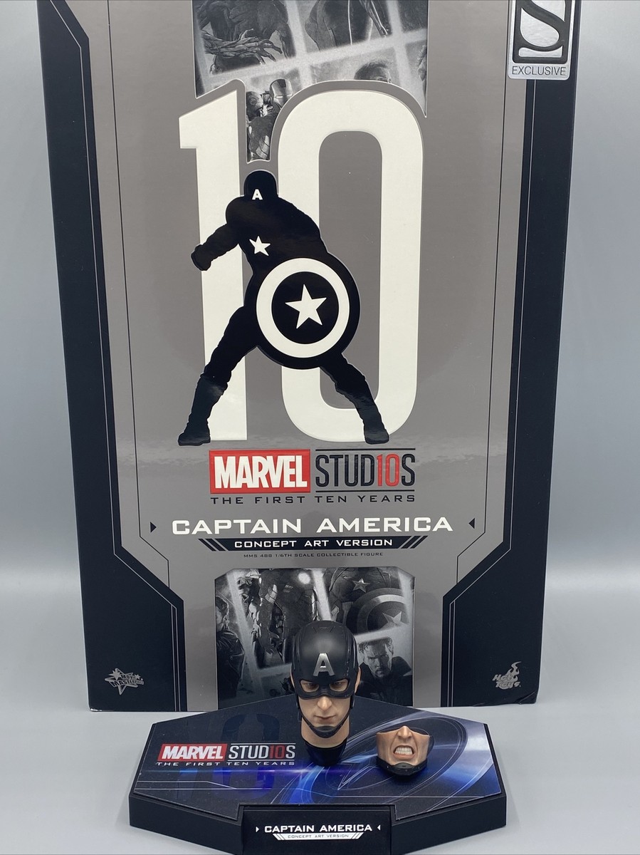Hot Toys Captain America Concept MMS488 Head Sculpt With Extra