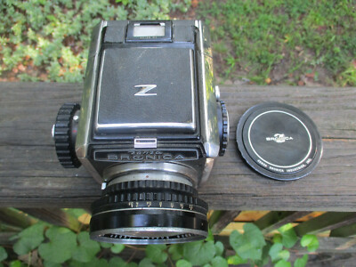 Nikon NIKKOR-P・C ZENZA BRONICA Zenza Bronica 6x6 Film Camera Nikkor-P 1:2.8 F=7.5cm Needs Repair!