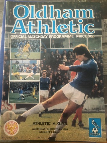 Oldham Athletic HOME programmes 1960s 1970s 1980s League & Cup - Picture 33 of 45