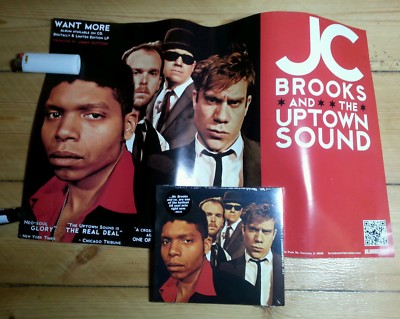 JC BROOKS & THE UPTOWN SOUND Want More | sealed CD+POSTER | Chicago Soul & Funk