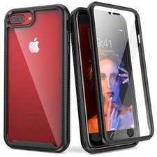 Sturdy iPhone 8 Plus  7 Plus Full-Body Case with Built-In Screen Protector