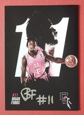 9739 Brian Fobbs Telekom Baskets Bonn 2023/24 Autogrammkarte original signiert
