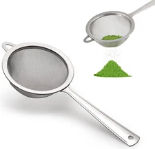 Matcha Sifter | Tea Strainer | Very Fine Mesh | Stainless Steel | Eliminate Clum