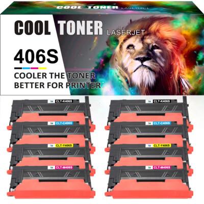 XXL Toner FÜR SAMSUNG Xpress CLT-406S C460W CLP-365 CLX-3300 CLX-3305FN CLX-3305