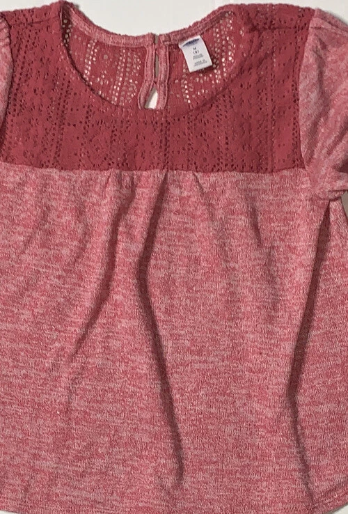 Usado - Antiguo Suéter Túnica Azul Marino Manga Larga Niñas (Talla M/8) Foto 2 de 4