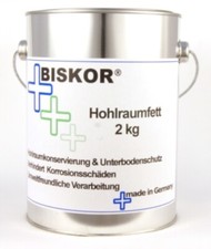 Biskor Hohlraumfett Korrosionsschutzfett 2 kg Unterbodenschutz KFZ Rostschutz