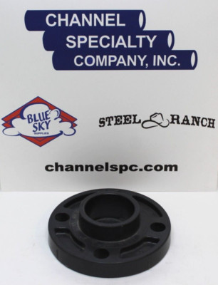 Ipex Schedule 80 Flange 2'' Socket PVCI F1970 Fitting, NOS