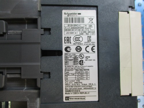 SCHNEIDER ELEKTRISCHES SCHÜTZ MIT ÜBERLASTRELAISLRD3361 LCID80 - Bild 3 von 6