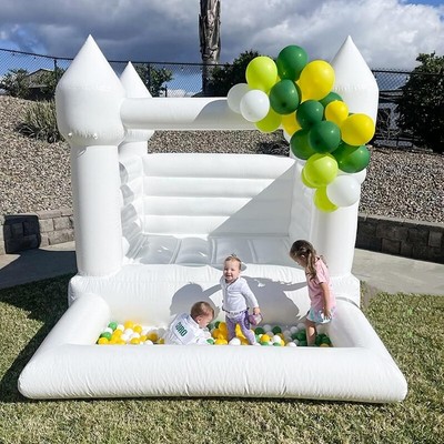 PVC Inflatable Jumping Castle Kids Bounce Houses With Ball Pool Children Parties