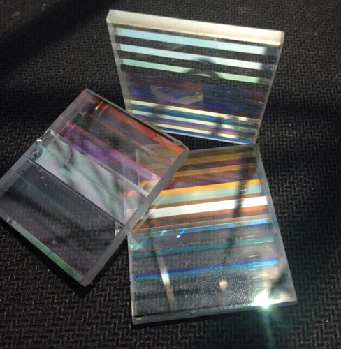 10pcs Defective Optical Glass Prism Science Physics Research Decoration Lens