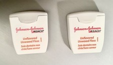 2 Reach Unflavored Unwaxed Floss 55 yd Each Discontinued Johnson  Johnson NOS