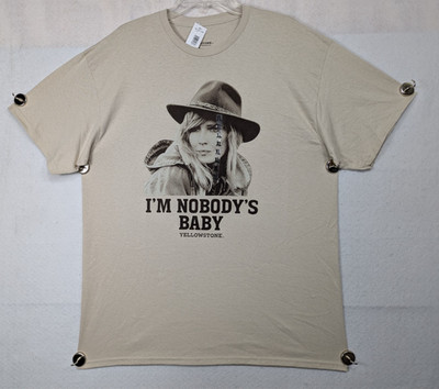 Yellowstone - Dutton Ranch - Beth Dutton - Women's - Natural - tshirt - Size XL