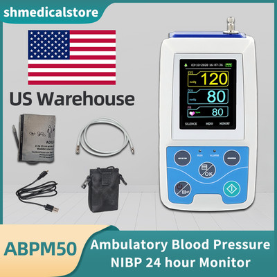 Ambulatory Blood Pressure Monitor NIBP Holter Recorder with PC Software