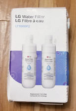 2 pack Genuine LG LT1000P2 Refrigerator Water Filter ADQ747935