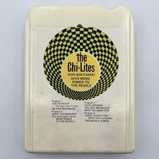 The Chi-Lites - Give More Power - Restored 8 Track Tape - New Pad and Splice