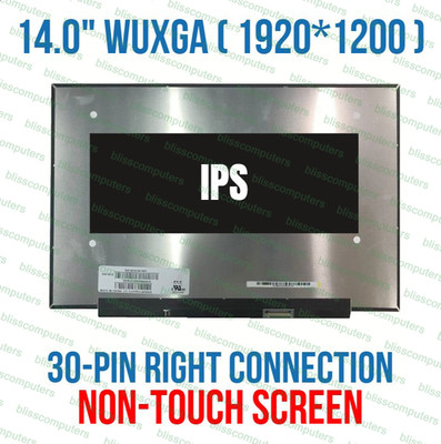 B140UAN04.5 LCD Screen 14.0'' WideScreen Resolution FHD+ 1920x1200