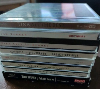 Tina Turner CD Bundle   7x Album Foreign Affair Break Every Rule Private Dancer