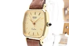 Vintage [ N MINT ] Seiko Exceline 1221-5010 Gold Dial Quartz Women's Watch JAPAN