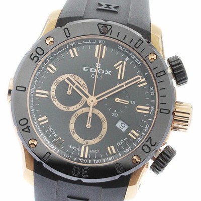 EDOX 10221 Chrono Offshore 1 Chronograph Quartz Men's Used Watch