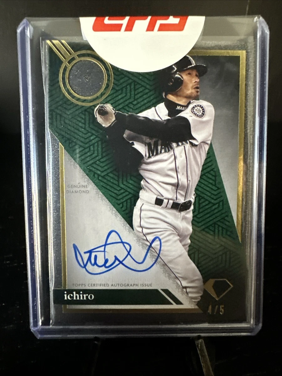 Ichiro Suzuki Seattle Mariners Baseball Autographed Sports Trading