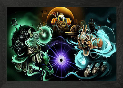Outer Wilds Game Gerahmtes Wandbild Poster Leinwanddruck Bild