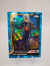 2025 Topps Chrome Sapphire F1 Max Verstappen #148 Award Winners