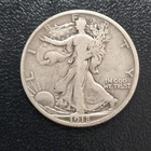 1918 S  Walking Liberty Silver Half