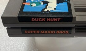 Super Mario Bros + Duck Hunt 5 Screw Nintendo NES Cartridge Authentic