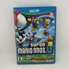 New Super Mario Bros. U (Nintendo Wii U, 2012) CIB Complete w/ Manual Tested