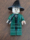Lego Professor Minerva McGonagall Minifigure Wand Reversible Head Hogwarts 75954