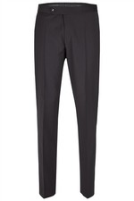 Wilvorst CLASSICs Herren Smokinghose Modern Fit Schwarz