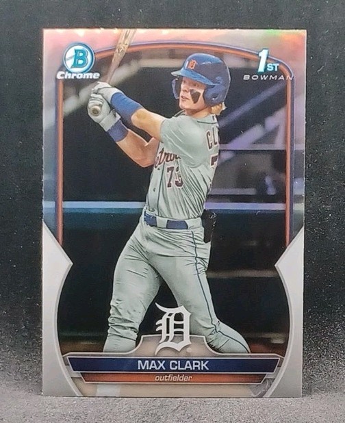 2023 Bowman Draft - Chrome Max Clark #BDC-76 Refractor 
