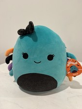 Squishmallows CHERYL SPIDER 14" Plush With Sparkle Bow And Belly NWT