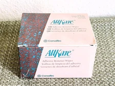 037443 AllKare Adhesive Remover Wipes Convatec Lot 16349A1 100/Box Ostomy Care