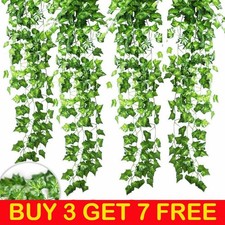 Artificial Greenery Garland Fake Ivy Vine Hanging Plants Indoor Outdoor Decor