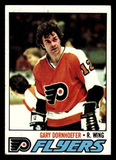 1977-78 Topps Gary Dornhoefer #202 - Philadelphia Flyers - EX