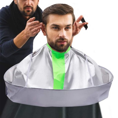 Professional Hair Cutting Cape Salon Barber Cape Waterproof Haircut Umbrella ...