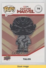 2023 Upper Deck Funko Pop Marvel Infinity Saga Platinum Talos #78 READ 0rr0