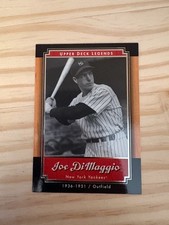 2001 Upper Deck Legends #40 Joe DiMaggio - New York Yankees