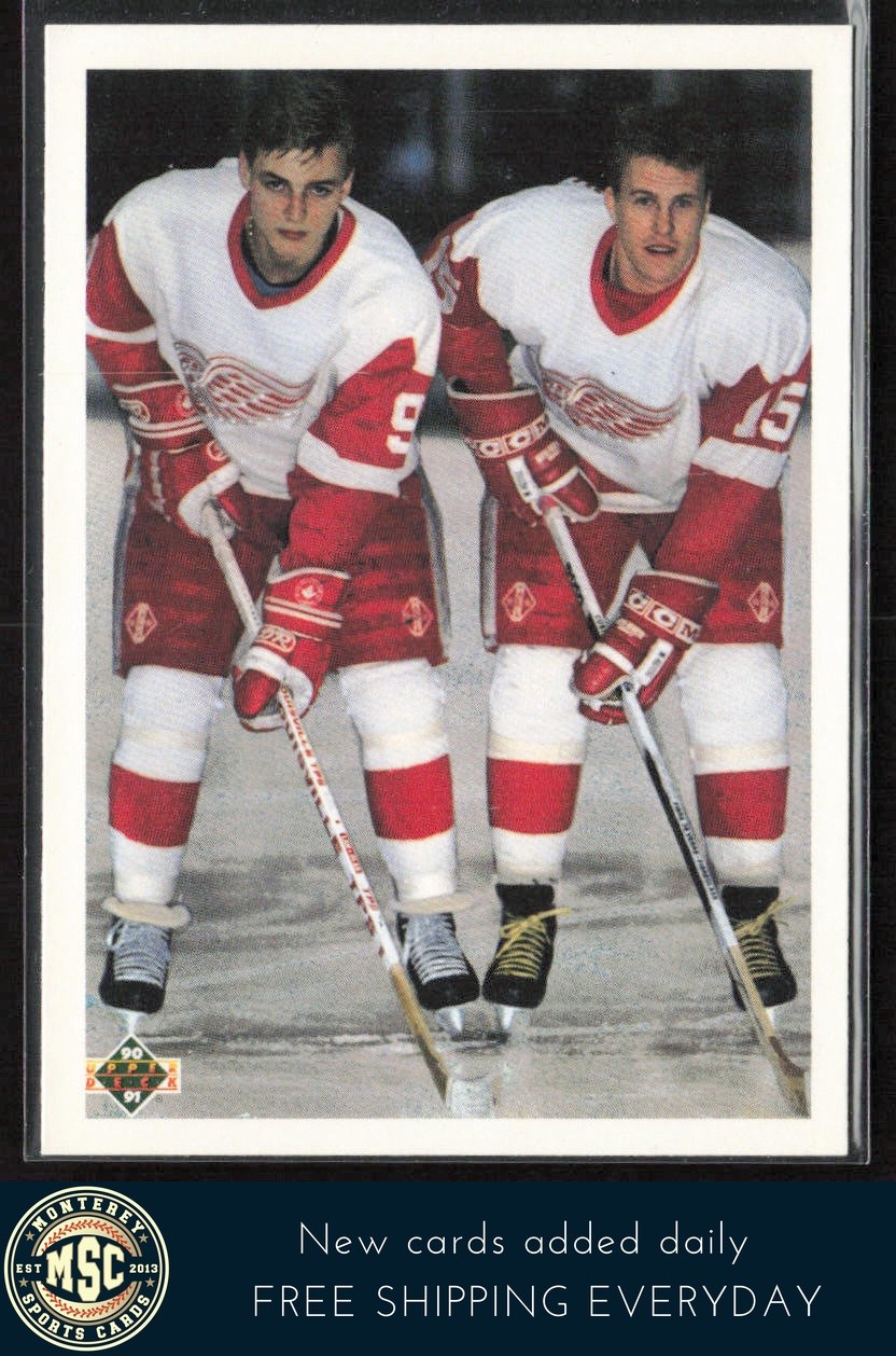 Young Guns Checklist Sergei Fedorov / Johan Garpenlov 1990-91 Upper Deck #521
