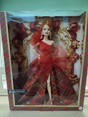 2024 Holiday Barbie #JBF67 Redhead / Red Hair Walmart exclusive NRFB