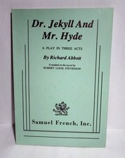 DR. JEKYLL AND MR. HYDE: A PLAY IN THREE ACTS, by Richard Abbott 1969 ~PRISTINE~