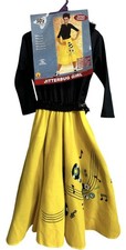 Hip Hop Rock N Roll  50s  Women’s Musical Skirt Halloween Dance Costume Dress 12