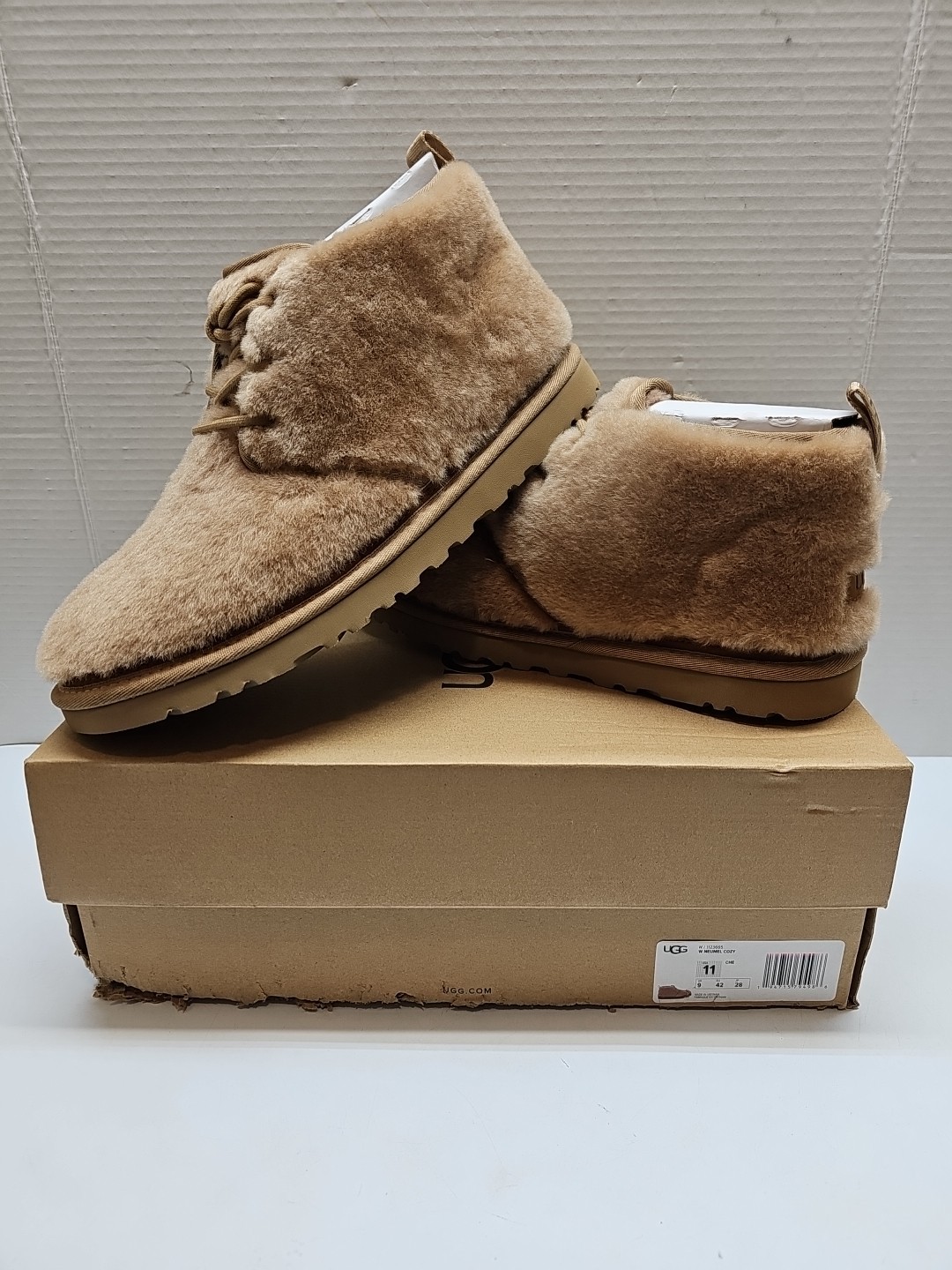 NEW AUTHENTIC UGG  NEUMEL  COZY BOOT "CHESTNUT" WOMEN'S US 11