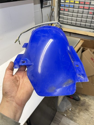 YAMAHA WR250F WR 250 F REAR FENDER WITH BRAKE LIGHT OEM 5BF-21611-00-00 - Picture 3 of 13