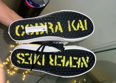 Vans Cobra Kai Black Low Top New Limited Edition Shoes Rare