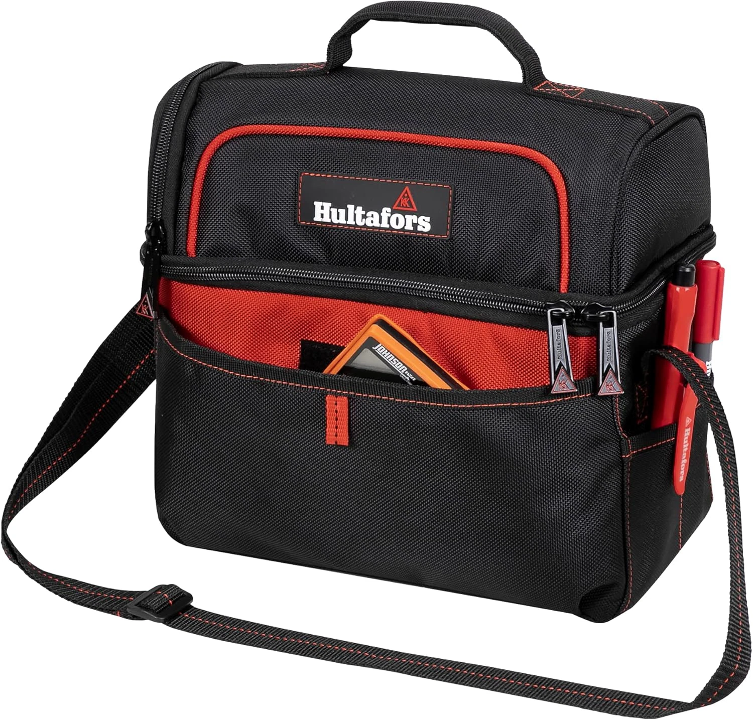 Work Gear HT5540 Insulated Cooler Tool Bag, 3 Pockets, Stores 8 Beverage Cans, H