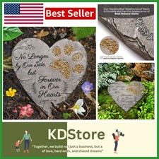 Dog Memorial Gift Rainbow Bridge Stone Pet Loss Sympathy Gift Garden Headstone