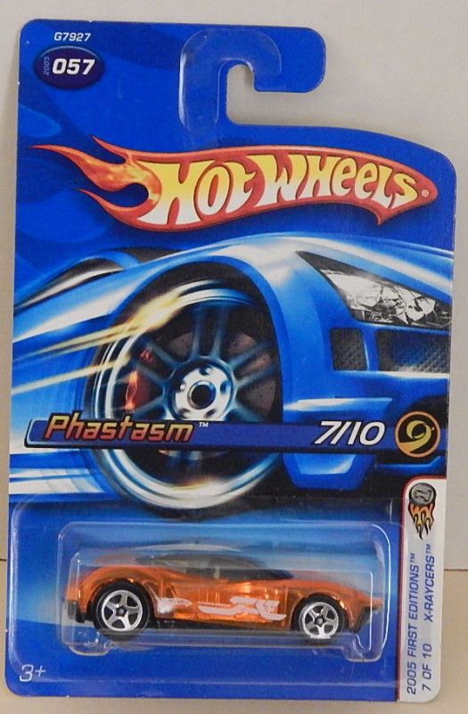 Phastasm Sports Car Hot Wheels 2005-052 First Edition X-Raycers Retired 2018